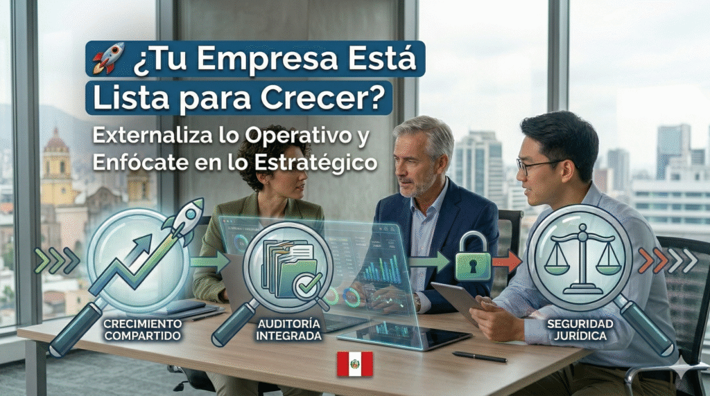 🚀 ¿Tu Empresa Está Lista para Crecer? Externaliza lo Operativo y Enfócate en lo Estratégico